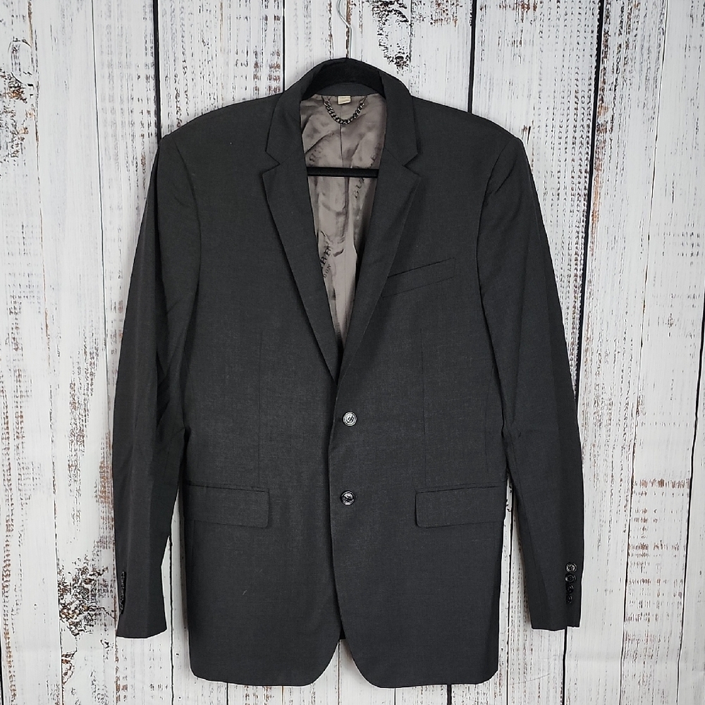 Burberry Charcoal Men's Blazer